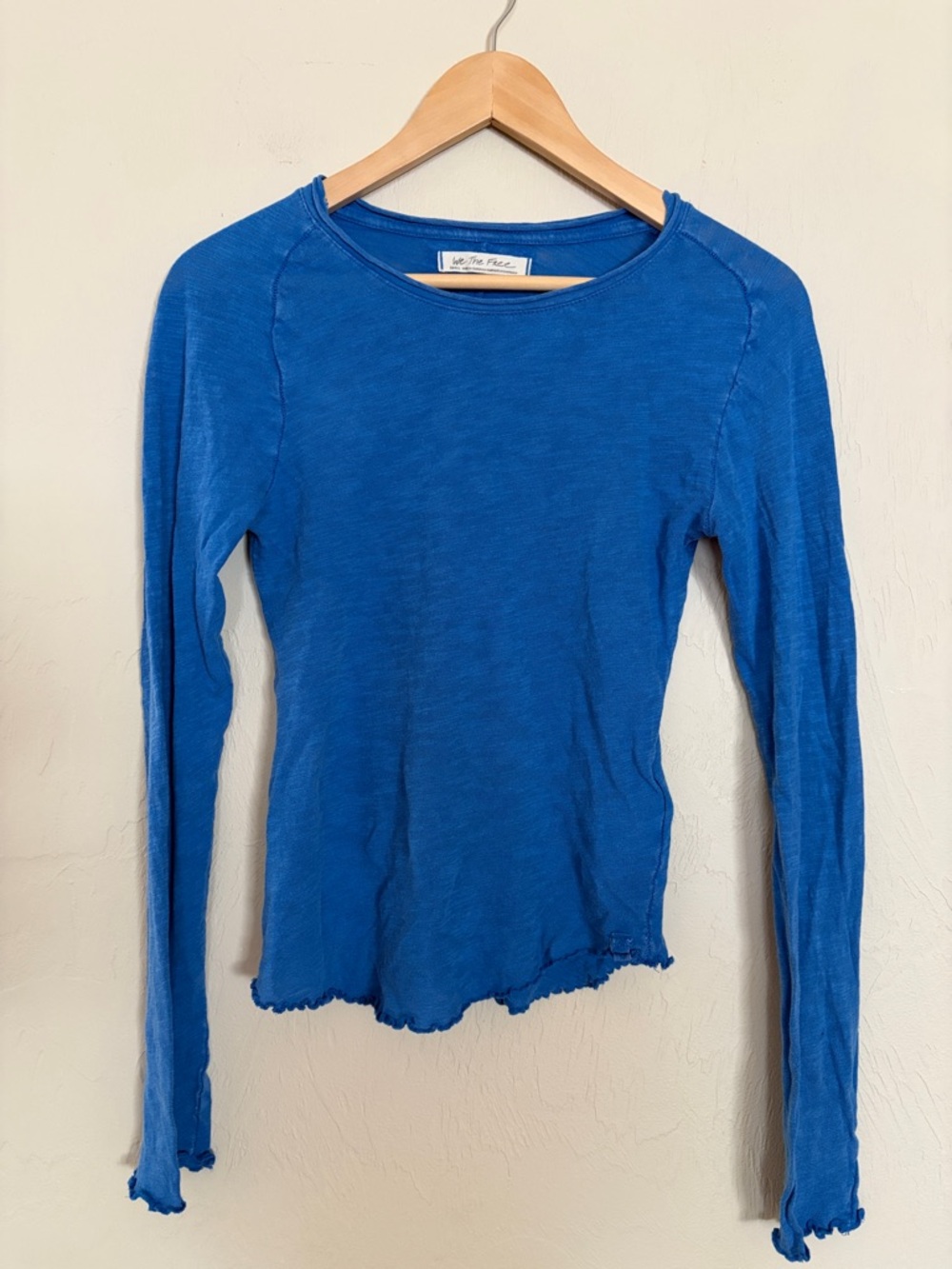 Free People/We Be My Baby Long Sleeve. Never Worn. New without Tags.